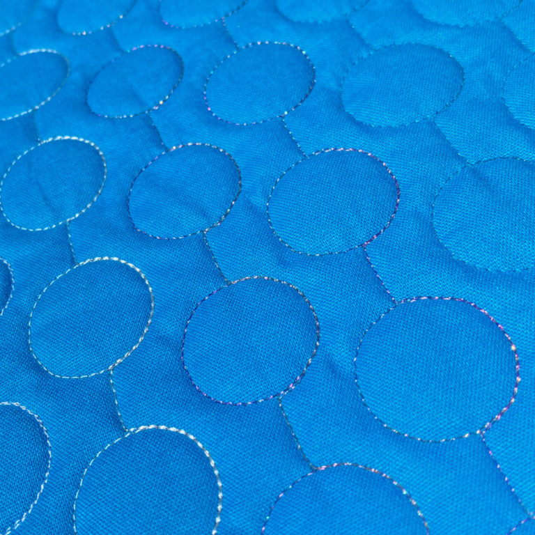 Donut Connection Panto from Longarm League - Quilted by FreeStyleQuilts